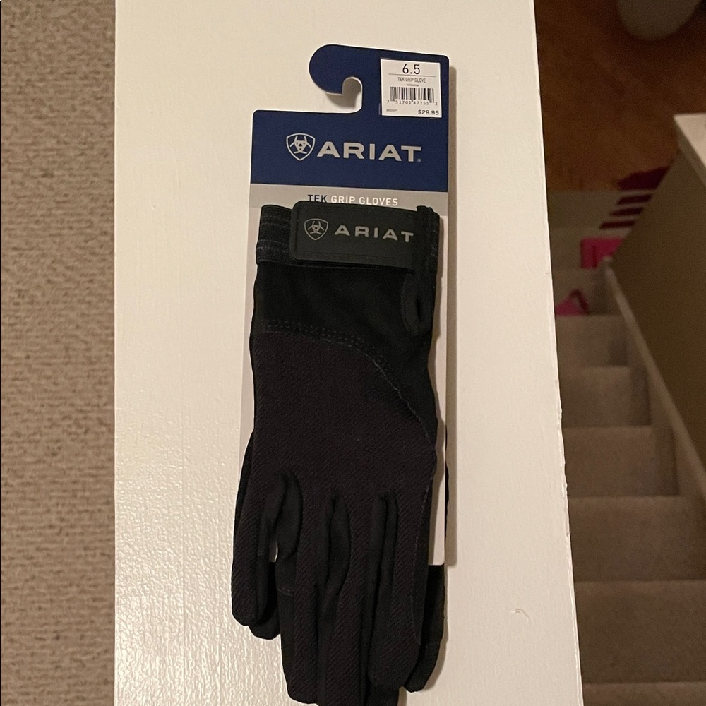 Ariat Tek Grip Gloves in Black